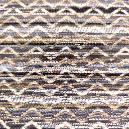 BERNATO DISCO ZIG ZAG WAVE UPHOLSTERY FABRIC