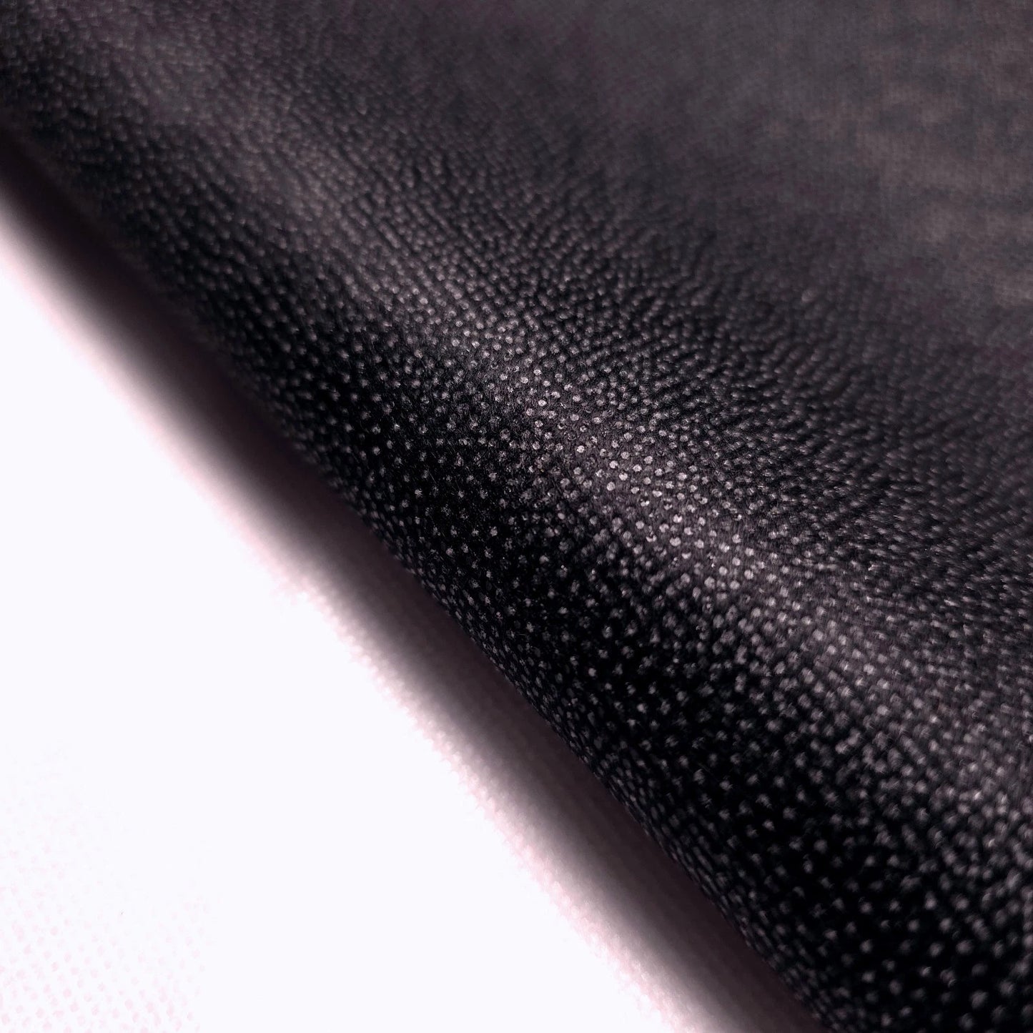 Black Woven Fusible Interfacing Fabric 58" BY THE YARD Crisp Stiff Stabilizer