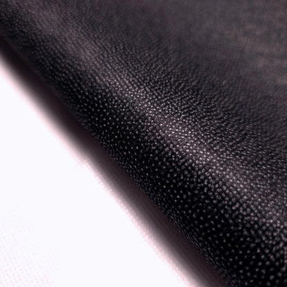 Black Woven Fusible Interfacing Fabric 58" BY THE YARD Crisp Stiff Stabilizer
