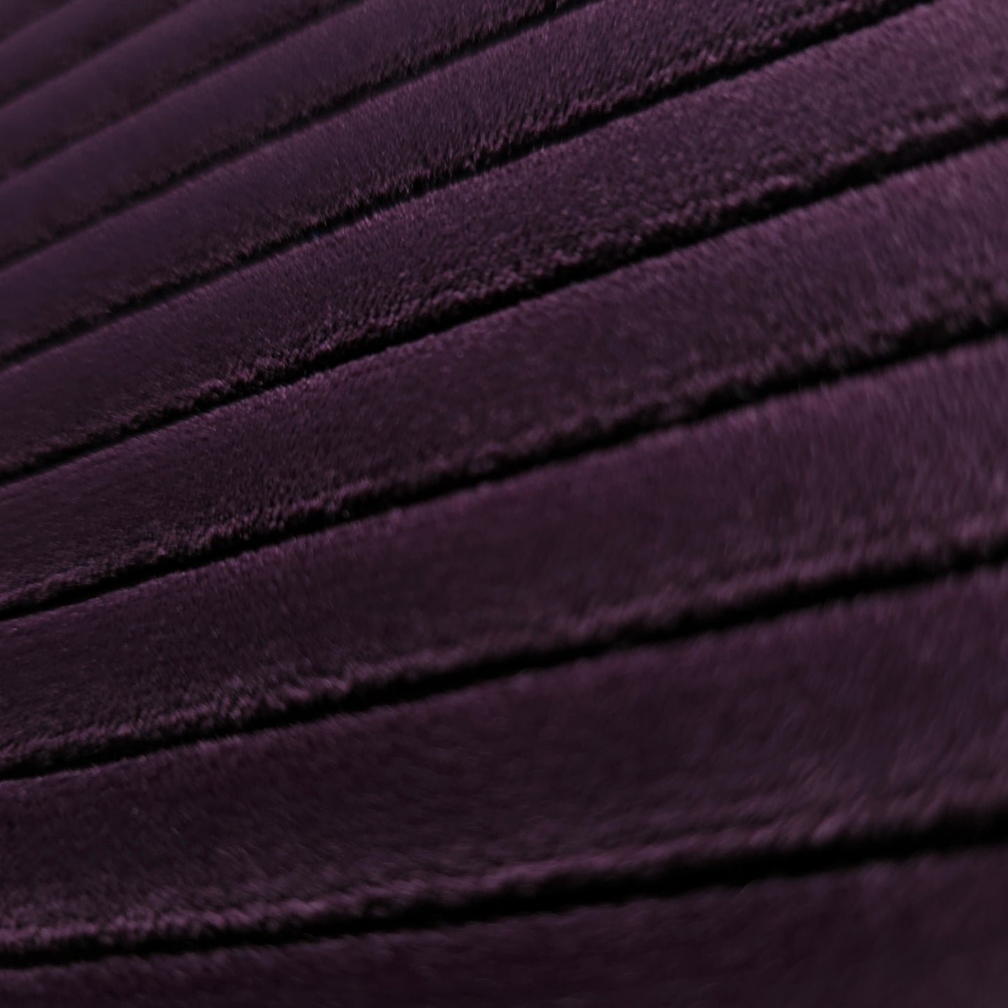 HEAVY STRIPE PURPLE PLUM EMBOSSED VELVET FABRIC