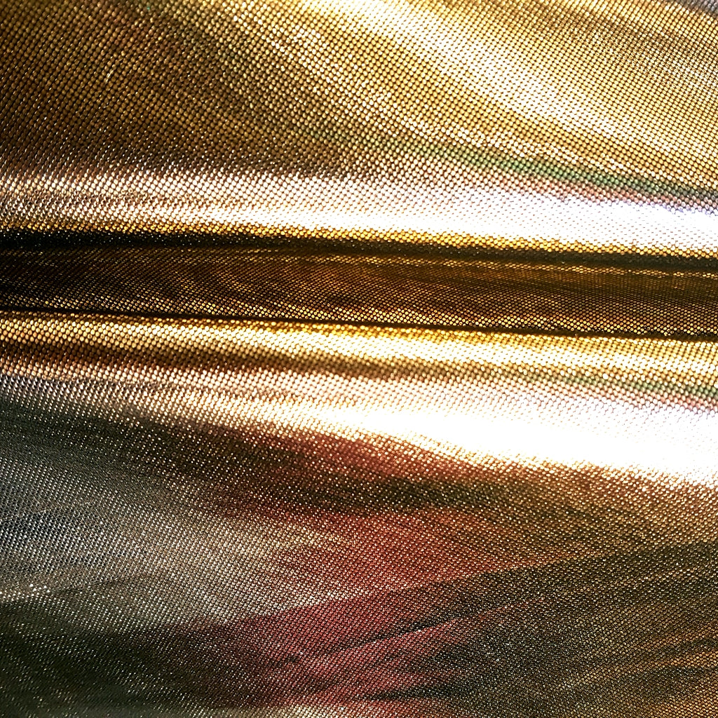 GOLD METALLIC TISSUE LAME