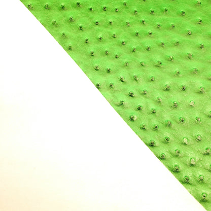 NEON HIGHLIGHTER GREEN OSTRICH VINYL