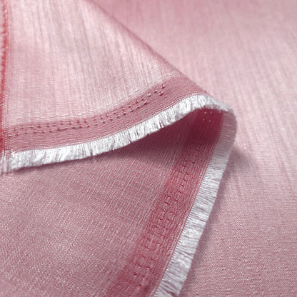 ROSE PINK FUCHSIA TAJ DUPIONI FAUX SILK FABRIC