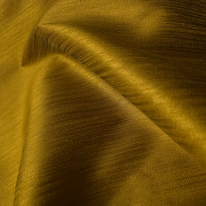 ELECTRUM BRASS GOLD TAJ DUPIONI FAUX SILK FABRIC