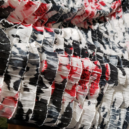 SPANISH ROSE RUFFLE JERSET