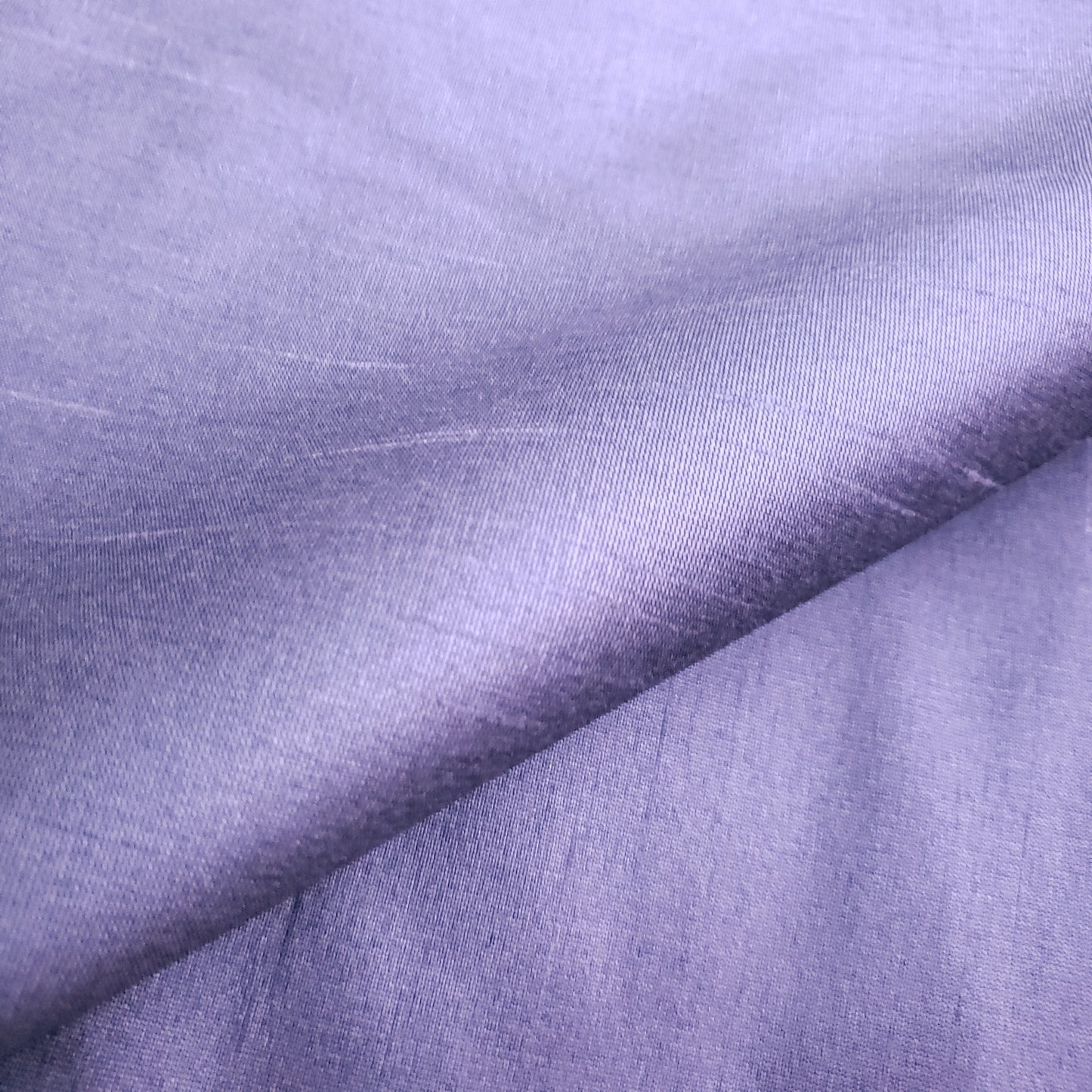 PURPLE LAVENDER SILVER FAUX SILK DUPIONI FABRIC TWO TONE 60" BY THE YARD