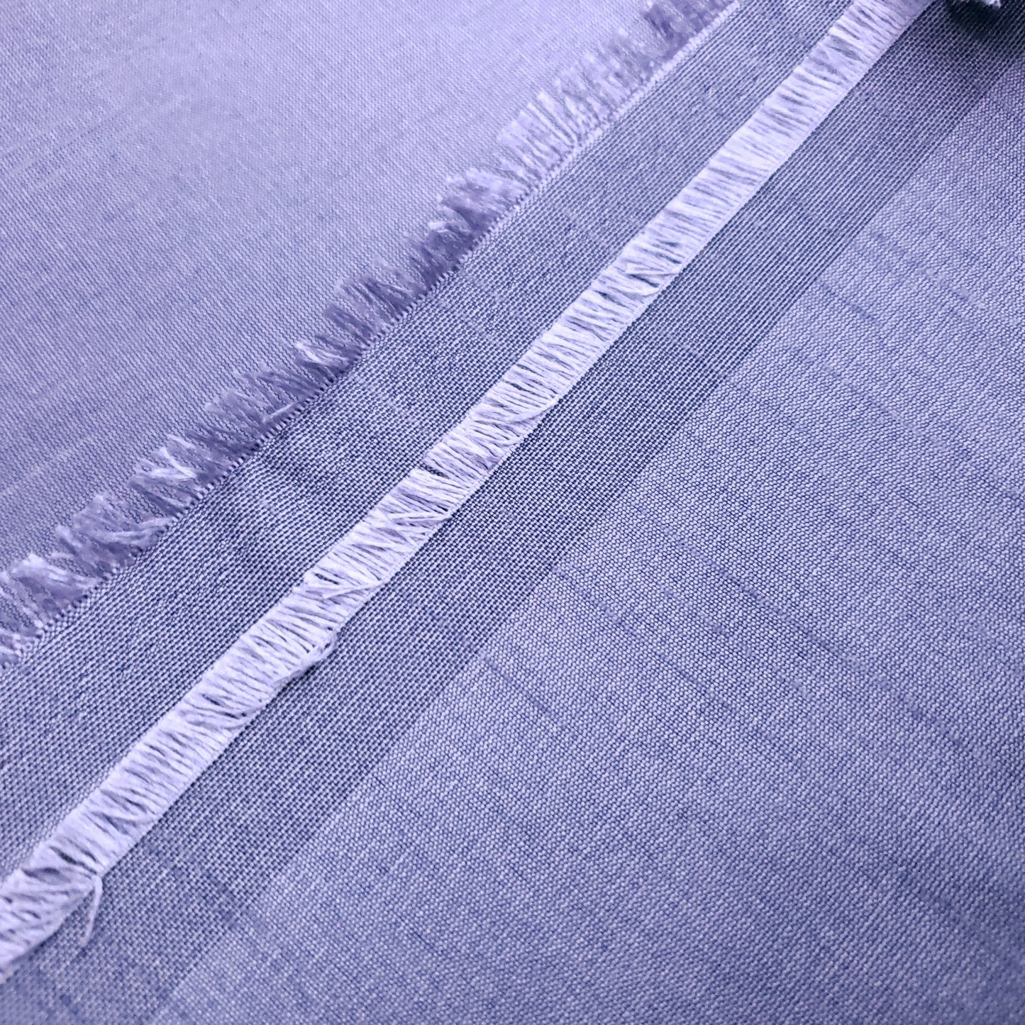 PURPLE LAVENDER SILVER FAUX SILK DUPIONI FABRIC TWO TONE 60" BY THE YARD