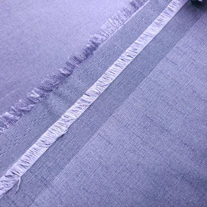 PURPLE LAVENDER SILVER FAUX SILK DUPIONI FABRIC TWO TONE 60" BY THE YARD