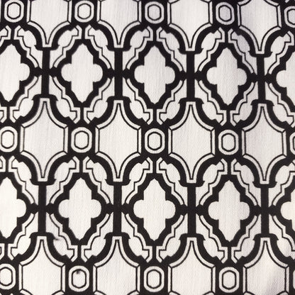 OGEE LATTICE STRETCH COTTON