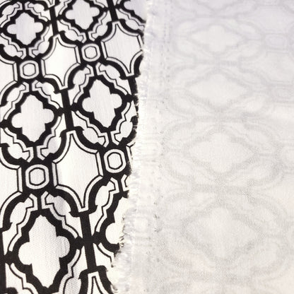 OGEE LATTICE STRETCH COTTON