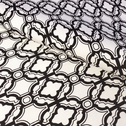 OGEE LATTICE STRETCH COTTON