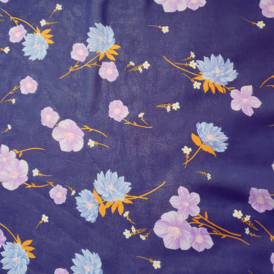 SPRING FLOWER CASCADE CHIFFON