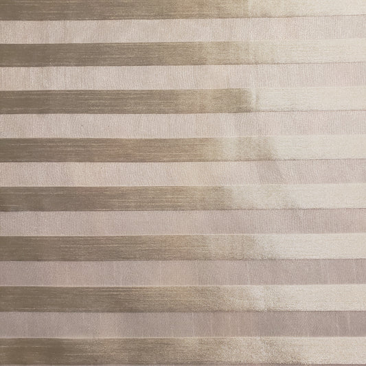 IVORY STRIPE ORGANZA FABRIC
