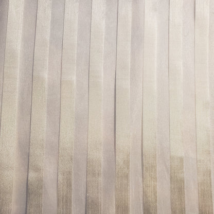IVORY STRIPE ORGANZA FABRIC