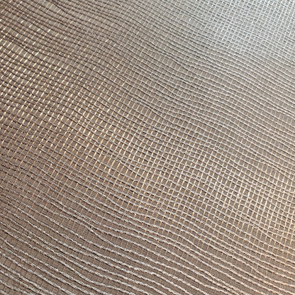 CROSSHATCH TAUPE SHEEN DRAPERY