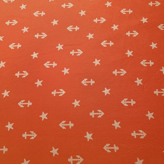 ANCHOR SUNSET PRINT CHIFFON