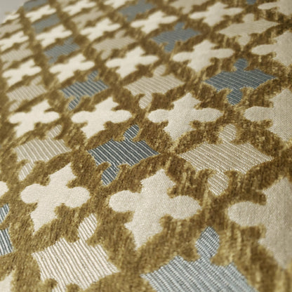 MEDIEVAL FLEUR LATTICE REVERSIBLE UPHOLSTERY
