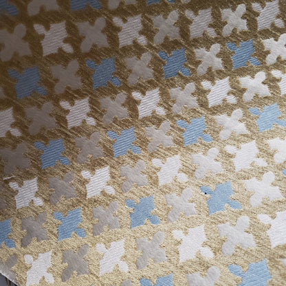 MEDIEVAL FLEUR LATTICE REVERSIBLE UPHOLSTERY