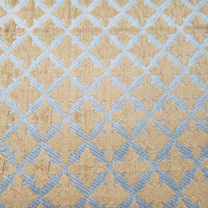 MEDIEVAL FLEUR LATTICE REVERSIBLE UPHOLSTERY