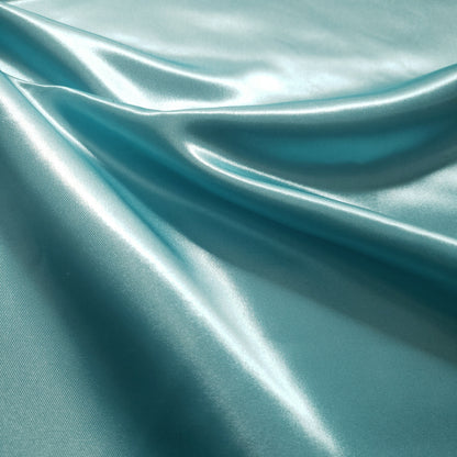 HEAVY 8oz GLOSSY SATIN BLUE LIGHT TURQUOISE