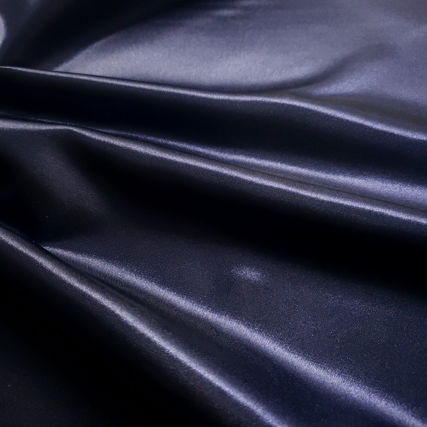HEAVY 8oz GLOSSY SATIN BLUE NAVY