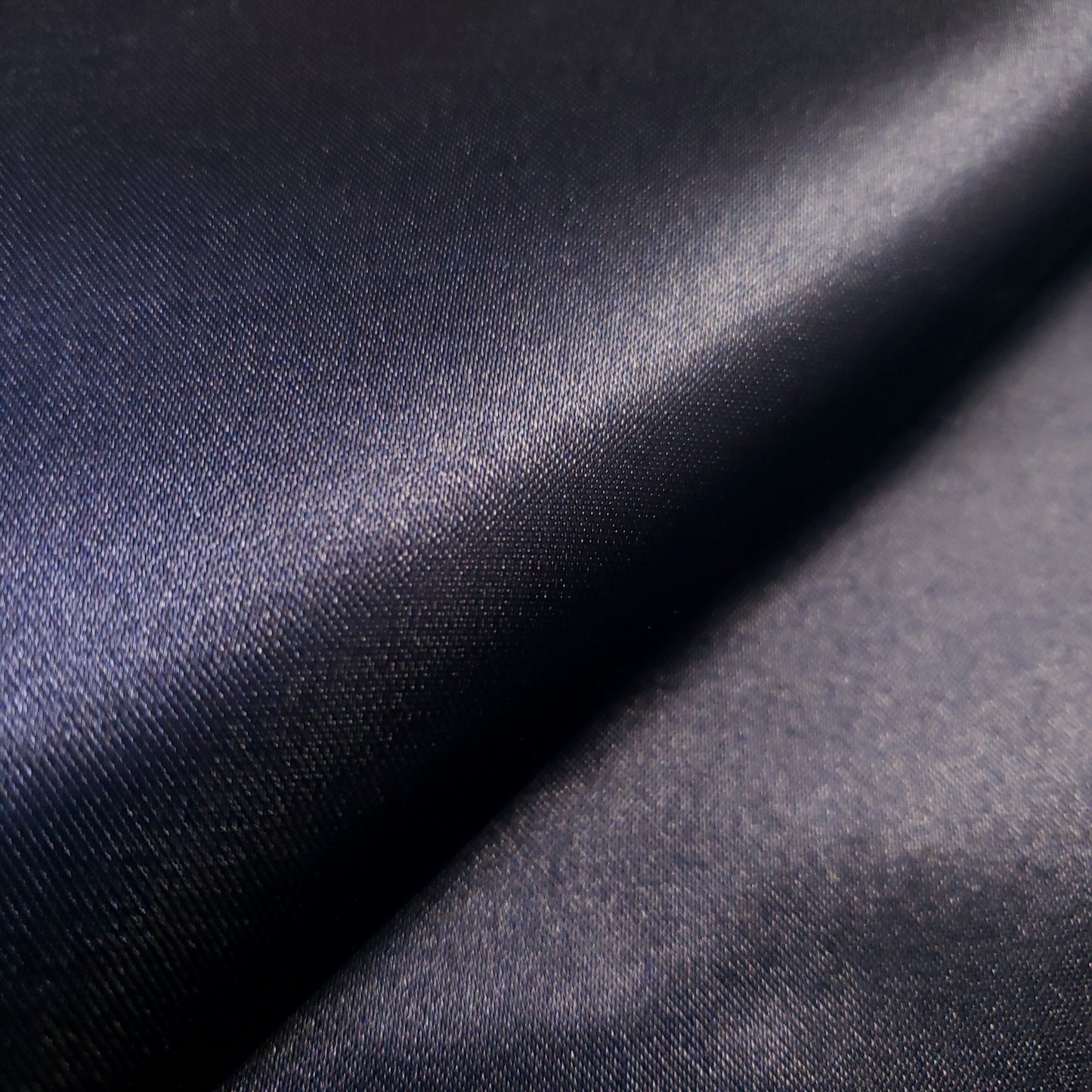 HEAVY 8oz GLOSSY SATIN BLUE NAVY