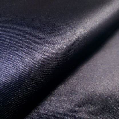 HEAVY 8oz GLOSSY SATIN BLUE NAVY