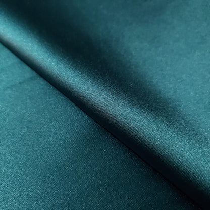 SOFT LUSTER STRETCH SATIN TEAL