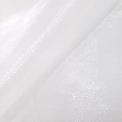 CRYSTAL ORGANZA 5 YARD LOT NEUTRAL WHITE