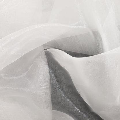 CRYSTAL ORGANZA 5 YARD LOT NEUTRAL WHITE