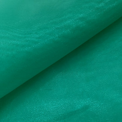 CRYSTAL ORGANZA 5 YARD LOT GREEN TEAL