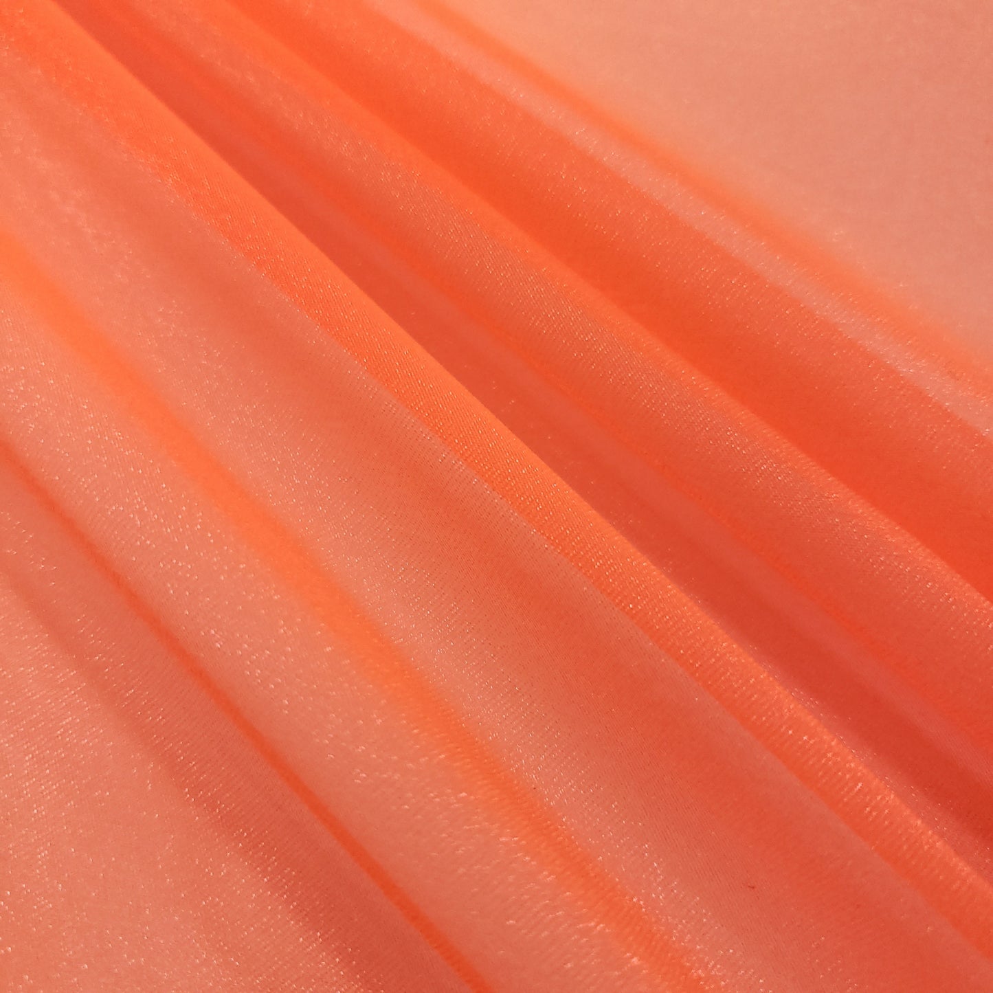 CRYSTAL ORGANZA 5 YARD LOT NEON ORANGE