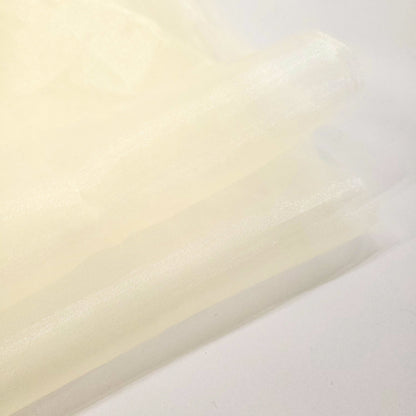 CRYSTAL ORGANZA 5 YARD LOT GOLD CHAMPAGNE