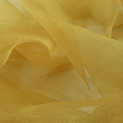 CRYSTAL ORGANZA 5 YARD LOT GOLD