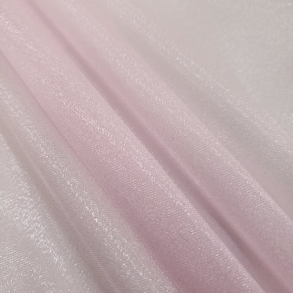 CRYSTAL ORGANZA 5 YARD LOT PINK