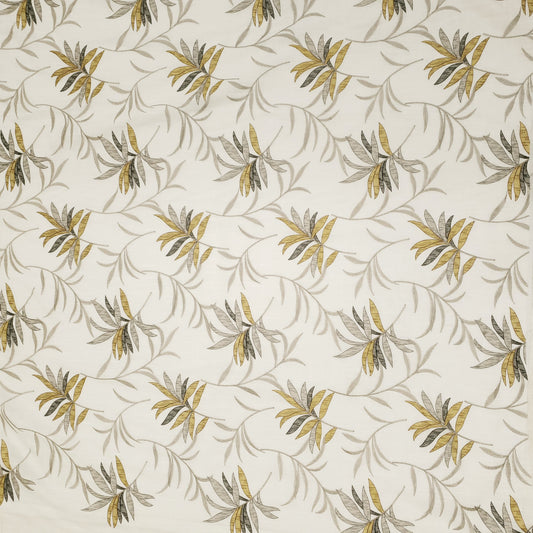 GILDED PALM EMBROIDERED DRAPERY