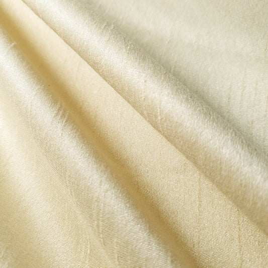 GOLD CHAMPAGNE FAUX SILK DUPIONI