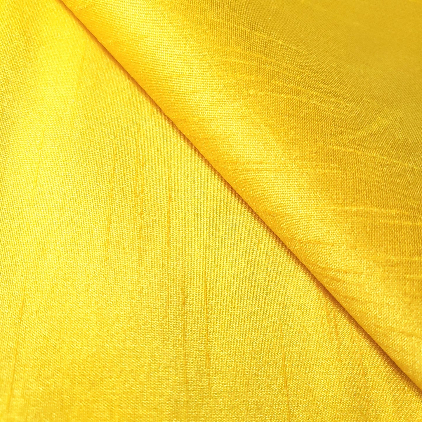 YELLOW MEYER CANARY FAUX SILK DUPIONI