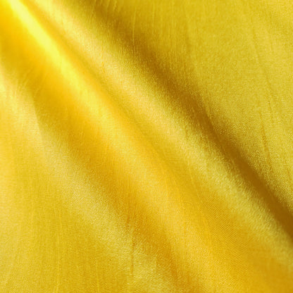 YELLOW MEYER CANARY FAUX SILK DUPIONI