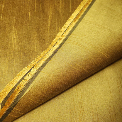 GOLD E.LECTRUM FAUX SILK DUPIONI