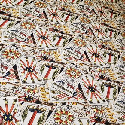TAROT CARD STRETCH COTTON