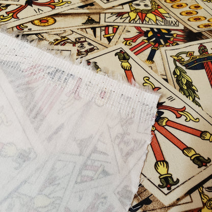 TAROT CARD STRETCH COTTON