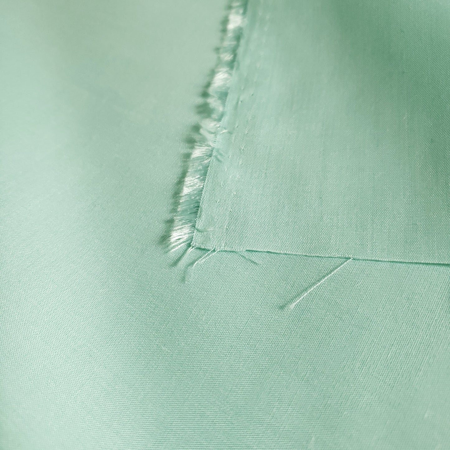 COTTON BLEND BROADCLOTH GREEN AQUA