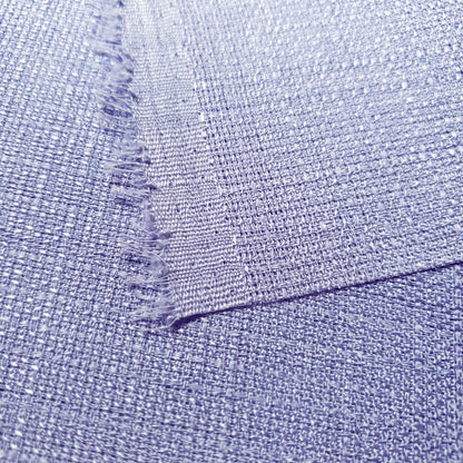 LILAC RUSTIC WEAVE FAUX LINEN