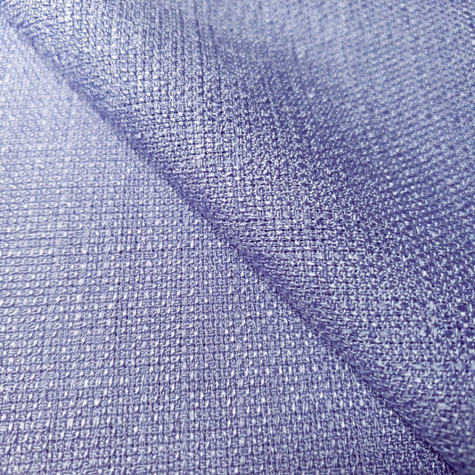 LILAC RUSTIC WEAVE FAUX LINEN