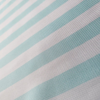 STRIPE CHIFFON MINT AQUA