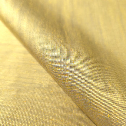 ANSEL YELLOW HEATHER GRAY COTTON SHIRTING