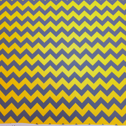 METROPOLITAN CHEVRON OUTDOOR GRAY YELLOW