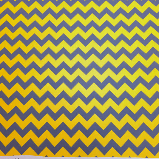 METROPOLITAN CHEVRON OUTDOOR GRAY YELLOW