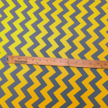 METROPOLITAN CHEVRON OUTDOOR GRAY YELLOW